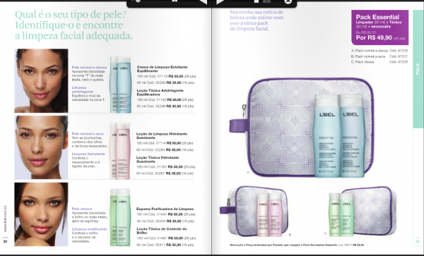Kit limpeza de Pele Pack Essencial